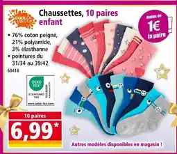 Norma Cool young chaussettes enfant offre