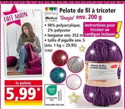Norma Createlli pelote de fil à tricoter grazia offre