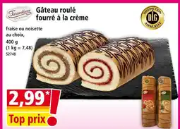 Norma Fürstenklasse gâteau roulé fourré à la crème offre