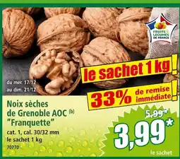 Norma Noix sèches de grenoble aoc franquette offre