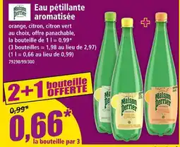 Norma Maison perrier eau pétillante aromatisée offre