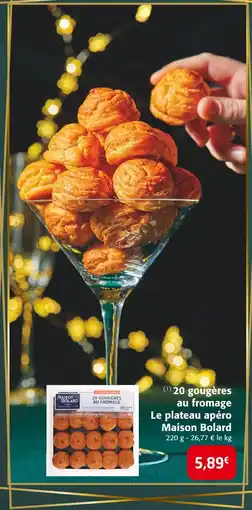 Colruyt Maison bolard 20 gougères au fromage offre