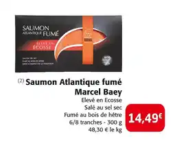 Colruyt Marcel baey saumon atlantique fumé offre