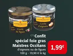 Colruyt Maistres occitans confit spécial foie gras d'oignons offre