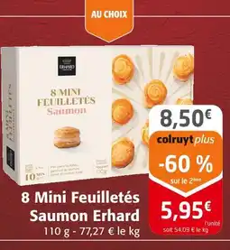 Colruyt Erhard 8 mini feuilletés saumon offre