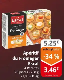 Colruyt Escal apéritif du fromager offre