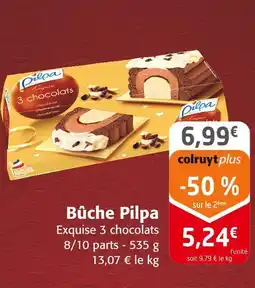 Colruyt Pilpa bûche offre