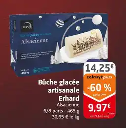 Colruyt Erhard bûche glacée offre