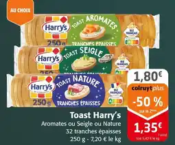 Colruyt Harry's toast aromates offre