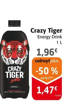 Colruyt Crazy tiger offre