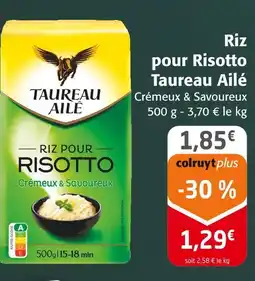 Colruyt Taureau ailé riz pour risotto offre