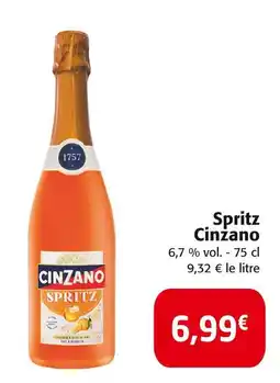 Colruyt Cinzano spritz offre