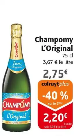 Colruyt Champomy l’original offre