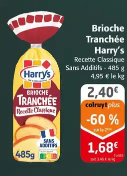 Colruyt Harry's brioche tranchée offre