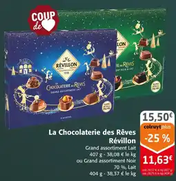 Colruyt Révillon la chocolaterie des rêves offre