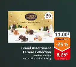 Colruyt Ferrero colelction grand assortiment offre