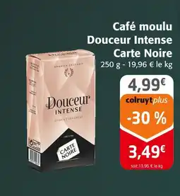 Colruyt Carte noire café moulu douceur intense offre
