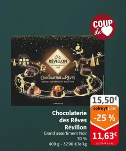Colruyt Révillon chocolaterie des rêves offre
