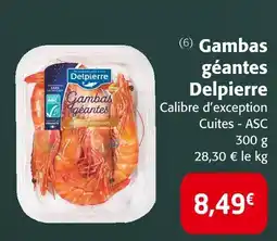Colruyt Delpierre gambas géantes offre