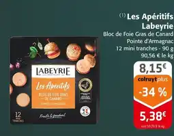 Colruyt Labeyrie les apéritifs offre