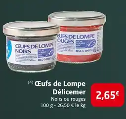 Colruyt Délicemer œufs de lompe offre