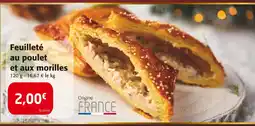 Colruyt Feuilleté au poulet et aux morilles offre