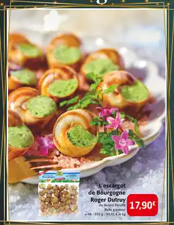 Colruyt Roger dutruy l'escargot de bourgogne offre