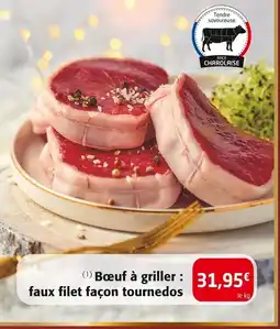 Colruyt Bœuf à griller : faux filet façon tournedos offre