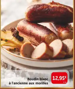Colruyt Boudin blanc à l'ancienne aux morilles offre
