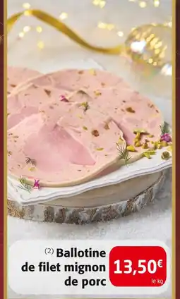 Colruyt Ballotine de filet mignon de porc offre