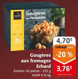 Colruyt Erhard gougères aux fromages offre