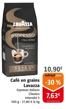 Colruyt Lavazza café en grains offre