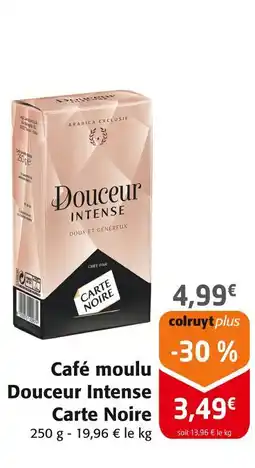 Colruyt Caete noire café moulu douceur intense offre