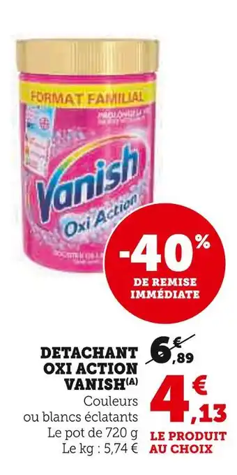 Vanish détachant oxi action