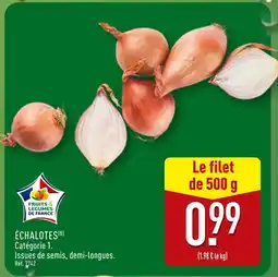 ALDI Échalotes offre