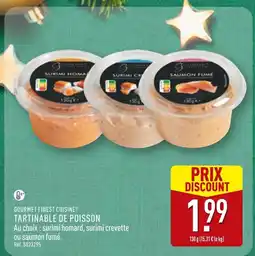 ALDI Gourmet finest cuisine tartinable de poisson - surimi homard offre