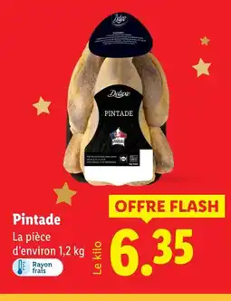 Lidl Deluxe pintade offre