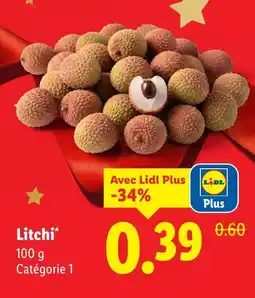 Lidl Litchi offre