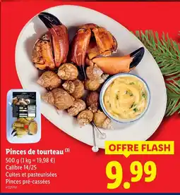 Lidl Pinces de tourteau offre