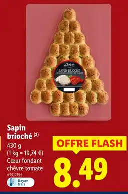 Lidl Deluxe sapin brioché offre