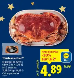 Lidl Tourteau entier offre