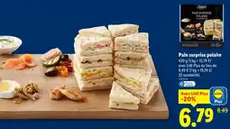 Lidl Deluxe pain surprise polaire offre