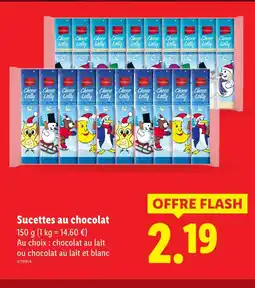 Lidl Favorina sucettes au chocolat offre