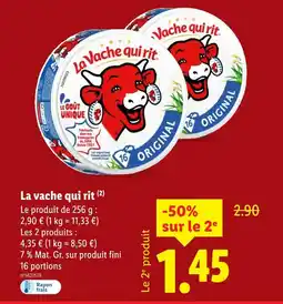 Lidl La vache qui rit offre