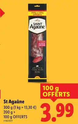 Lidl Saint agaûne saint agaûne offre