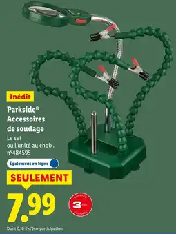 Lidl Parkside accessoires de soudage offre