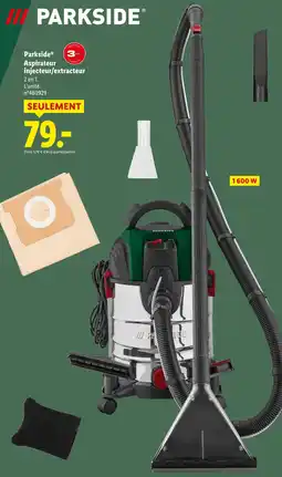Lidl Parkside aspirateur injecteur/extracteur 2 en 1 offre