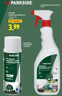 Lidl Parkside produit anti-moisissures offre