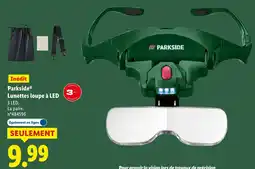 Lidl Parkside lunettes loupe à led offre