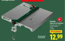 Lidl Parkside table de scie sauteuse offre